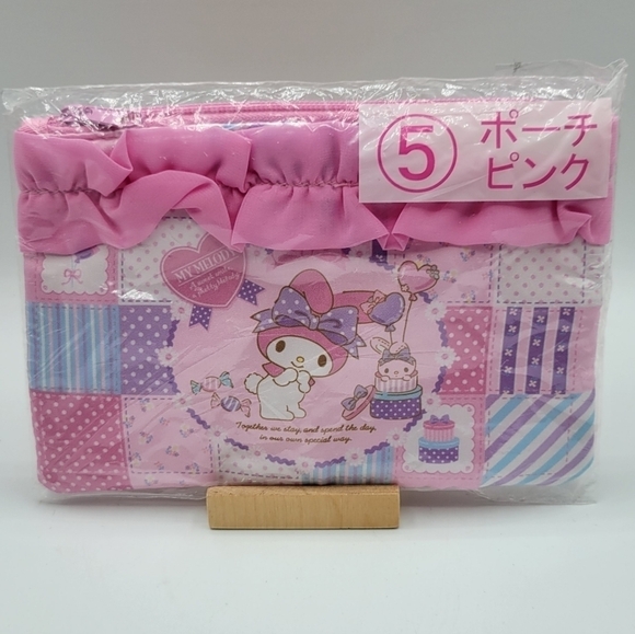 Sanrio My melody Cosmetic Accessory Pouch Bag - Picture 1 of 5